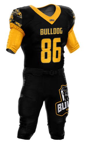 American Football uniform